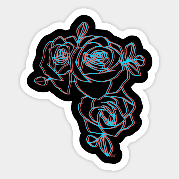 Rose Aesthetic Sticker